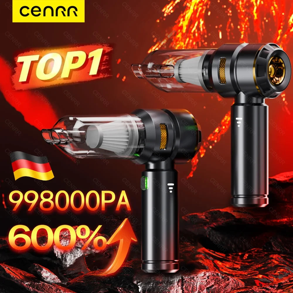 Ultra Black CENRR Car Vacuum