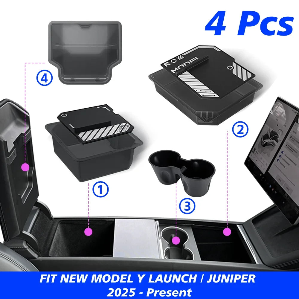 Tesla Model Y Console Storage Box