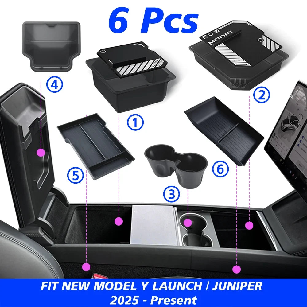 Tesla Model Y Console Storage Box