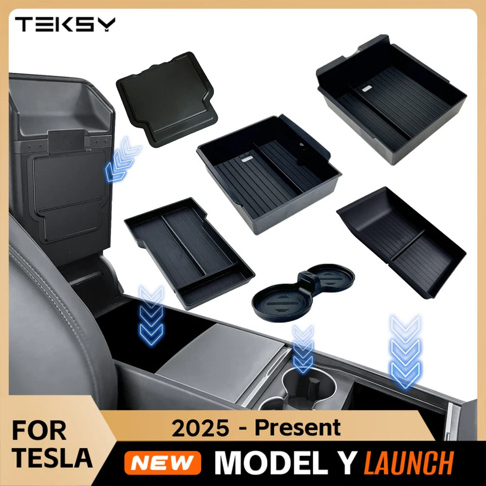 Tesla Model Y Console Storage Box