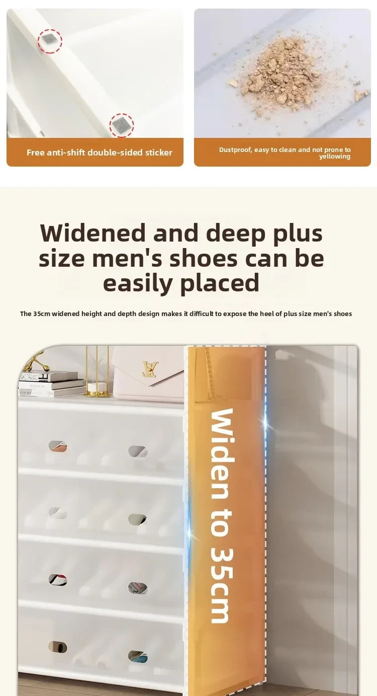 Door-mounted Shoe Rack
