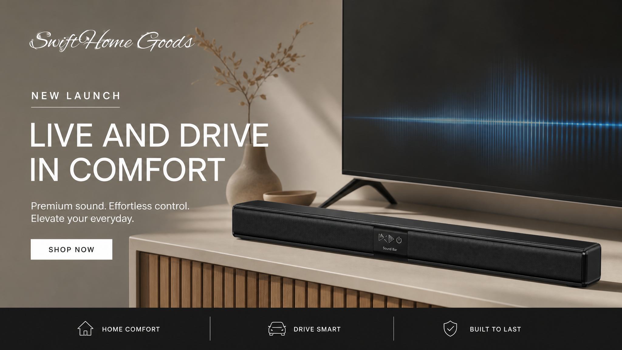 35 Inch Bluetooth Soundbar